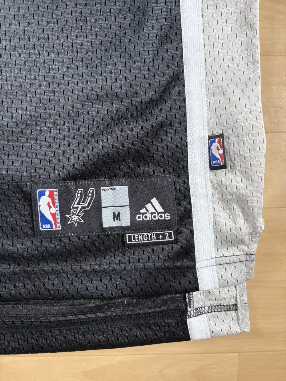 Jocktag authentique bas de Maillot NBA Manu Ginobili San Antonio Spurs 2006-2010