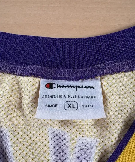Étiquette col Maillot NBA Kobe Bryant Los Angeles Lakers 2003-2006
