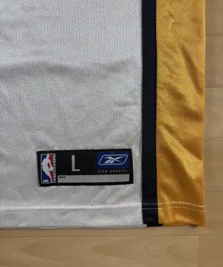 Jocktag authentique bas de Maillot NBA Jermaine O’Neal Indiana Pacers 2005-2006