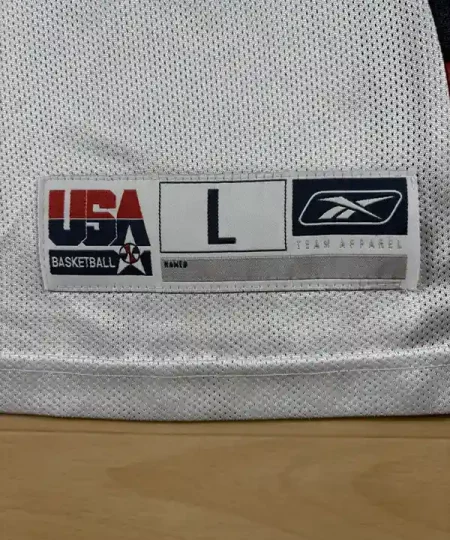 Jocktag authentique bas de Maillot NBA LeBron James Team USA 2004