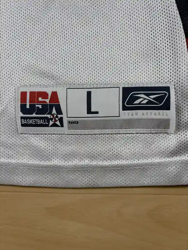 Jocktag authentique bas de Maillot NBA LeBron James Team USA 2004