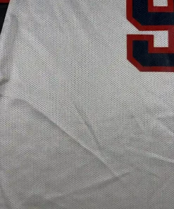 Détail état et défaut occasion Maillot NBA LeBron James Team USA 2004