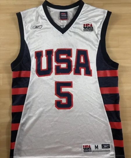 Maillot NBA Jason Kidd Team USA 2004 authentique face avant