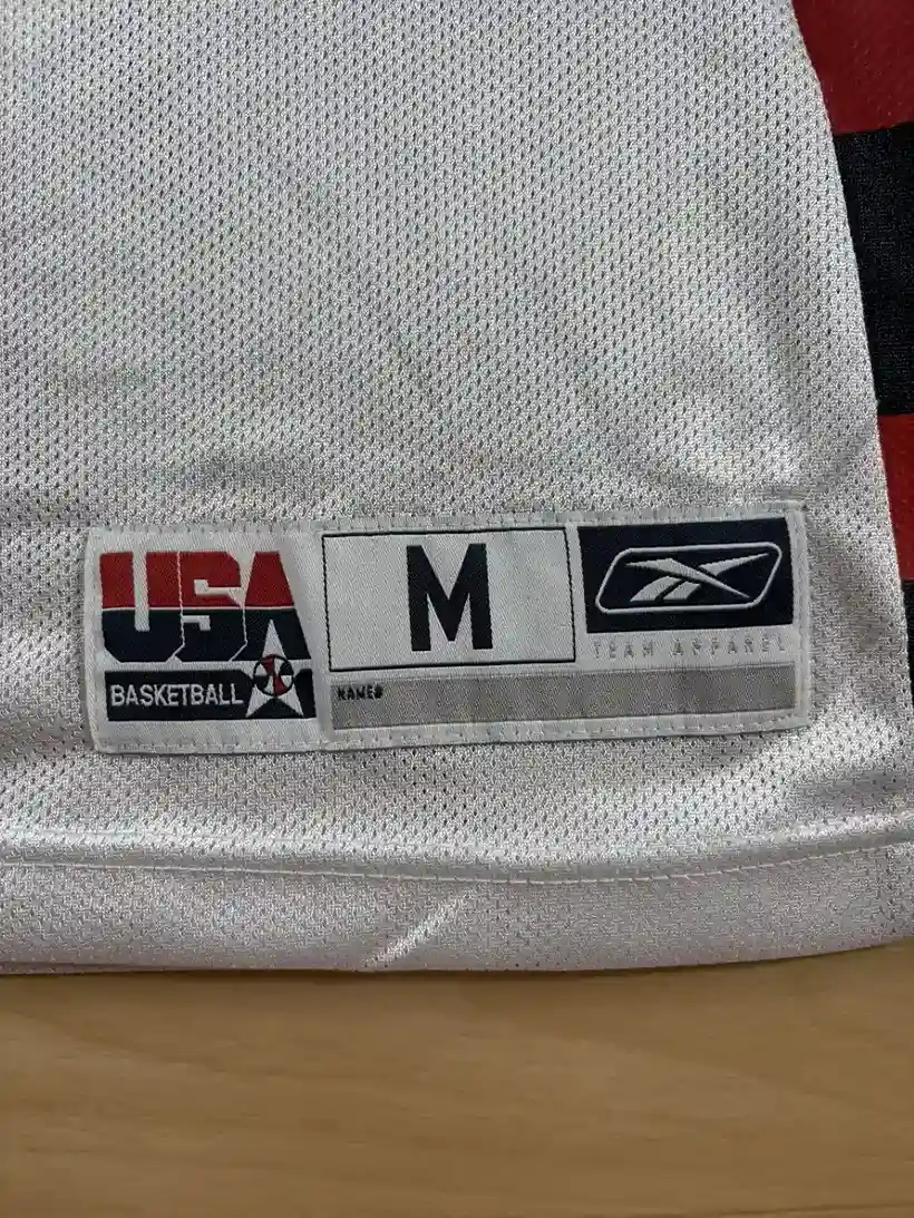 Jocktag authentique bas de Maillot NBA Jason Kidd Team USA 2004