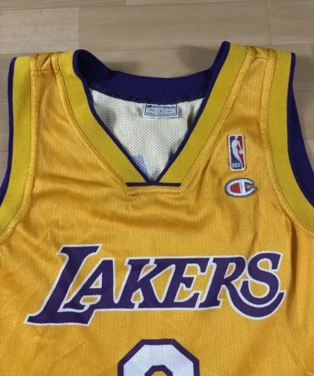 Zoom avant Maillot NBA Kobe Bryant Los Angeles Lakers 1997-2003