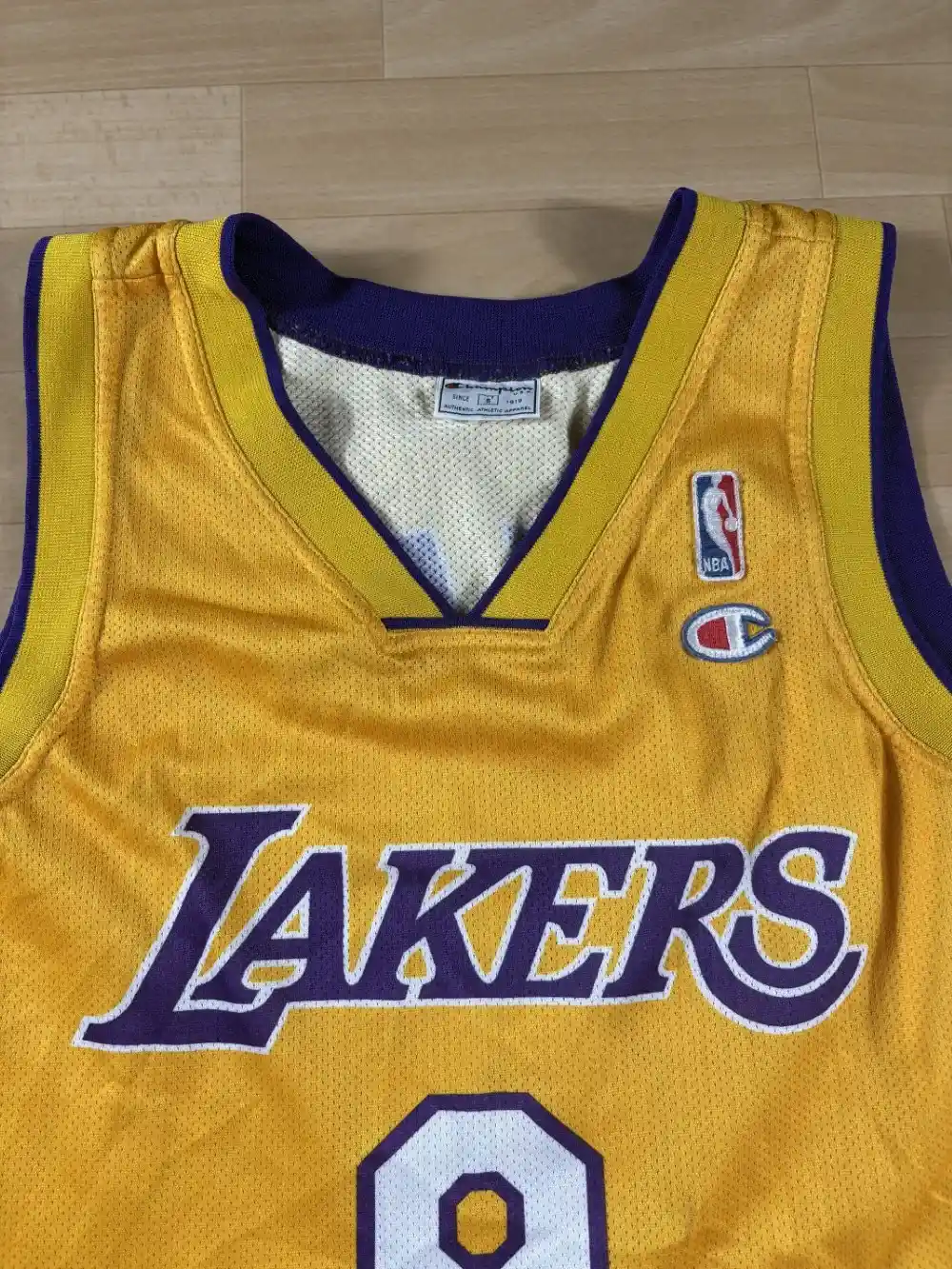 Zoom avant Maillot NBA Kobe Bryant Los Angeles Lakers 1997-2003