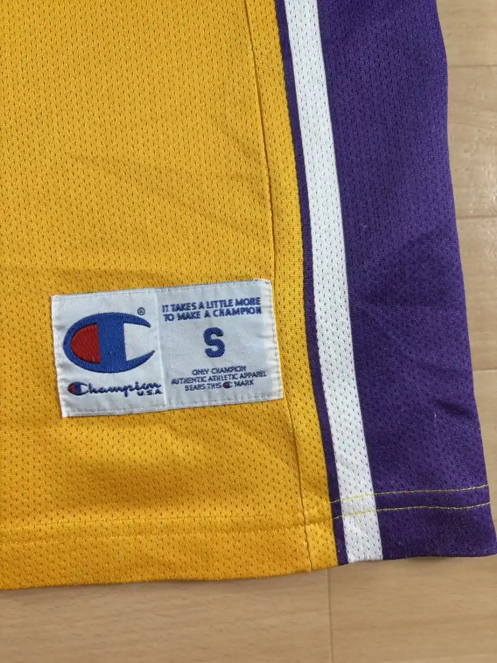 Jocktag authentique bas de Maillot NBA Kobe Bryant Los Angeles Lakers 1997-2003