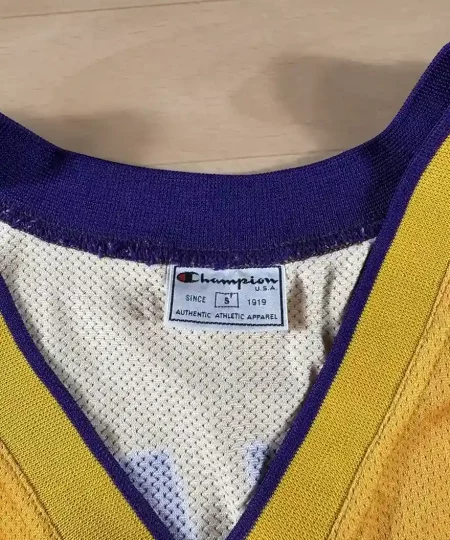 Étiquette col Maillot NBA Kobe Bryant Los Angeles Lakers 1997-2003