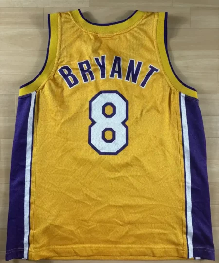 Maillot NBA Kobe Bryant Los Angeles Lakers 1997-2003 dos nom et numéro