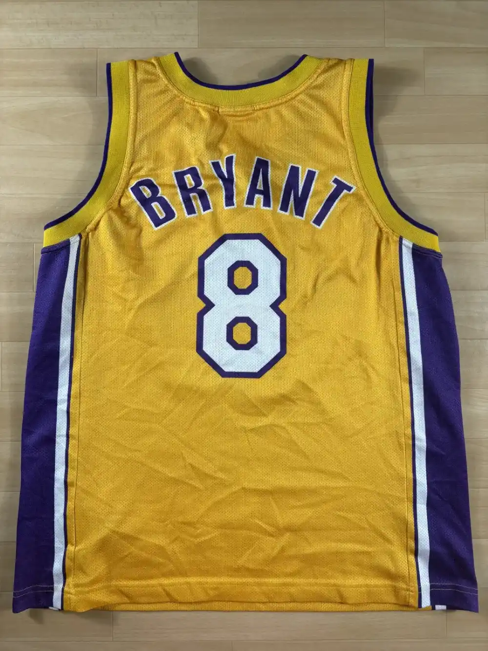 Maillot NBA Kobe Bryant Los Angeles Lakers 1997-2003 dos nom et numéro