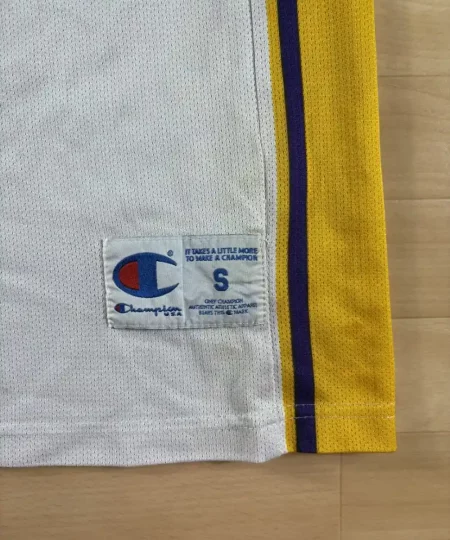 Jocktag authentique bas de Maillot NBA Kobe Bryant Los Angeles Lakers 2003-2006
