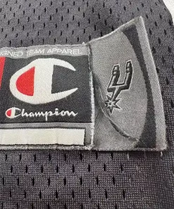 Détail état jocktag décousu Maillot NBA Tony Parker San Antonio Spurs 2007-2010