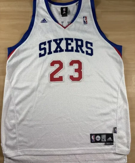 Maillot NBA Lou Williams Philadelphia 76ers 2009-2010 authentique face avant
