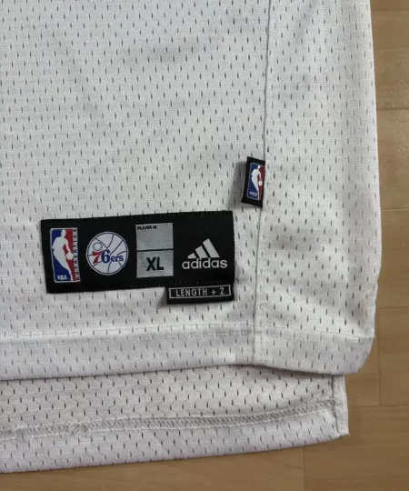 Jocktag authentique bas de Maillot NBA Lou Williams Philadelphia 76ers 2009-2010