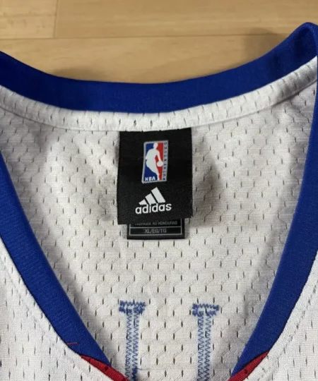 Étiquette col Maillot NBA Lou Williams Philadelphia 76ers 2009-2010