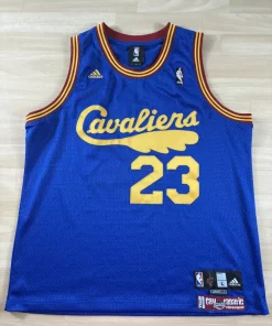 Maillot NBA LeBron James Cleveland Cavaliers 2008-2009 authentique face avant
