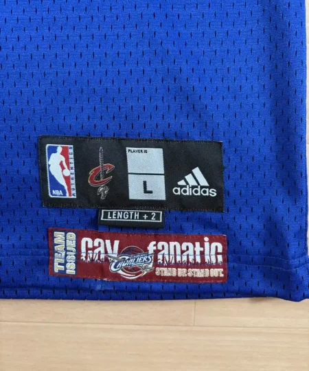 Jocktag authentique bas de Maillot NBA LeBron James Cleveland Cavaliers 2008-2009