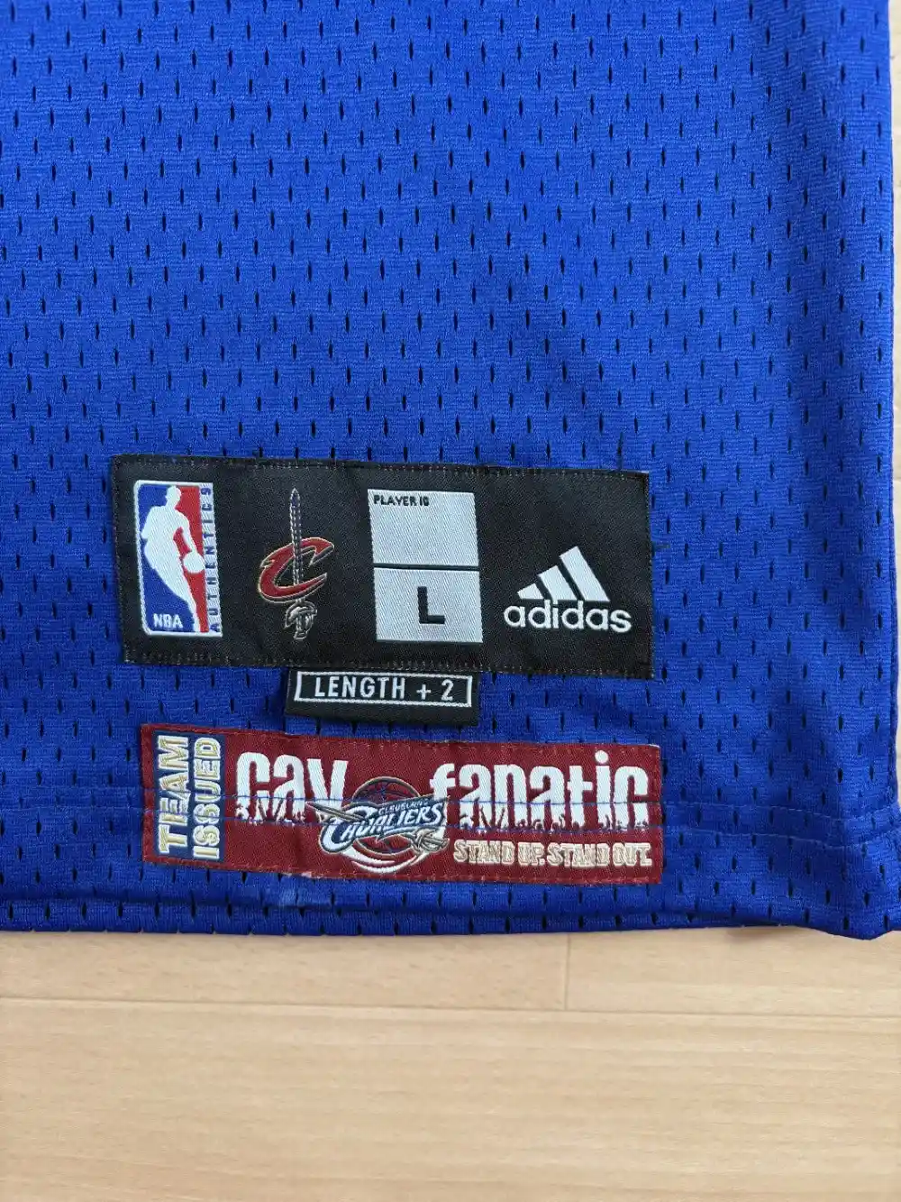 Jocktag authentique bas de Maillot NBA LeBron James Cleveland Cavaliers 2008-2009