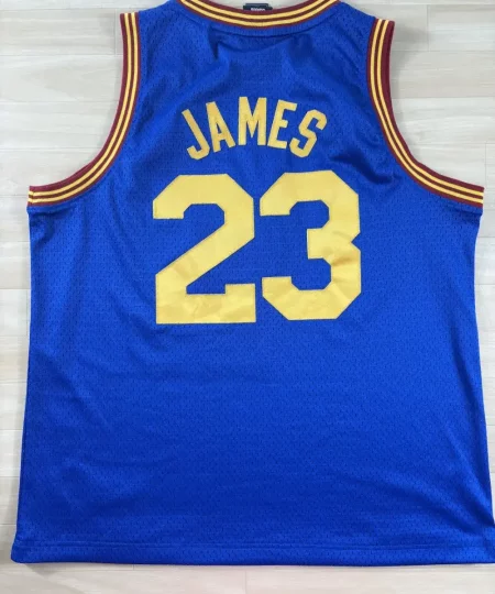 Maillot NBA LeBron James Cleveland Cavaliers 2008-2009 dos nom et numéro