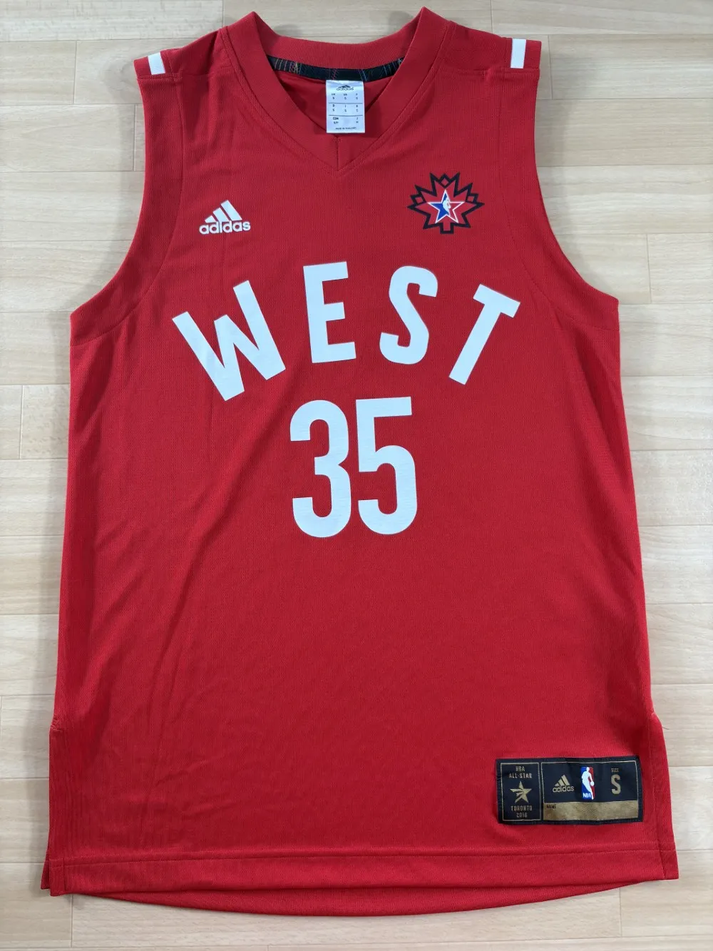Maillot NBA Kevin Durant All Star Game 2015-2016 authentique face avant