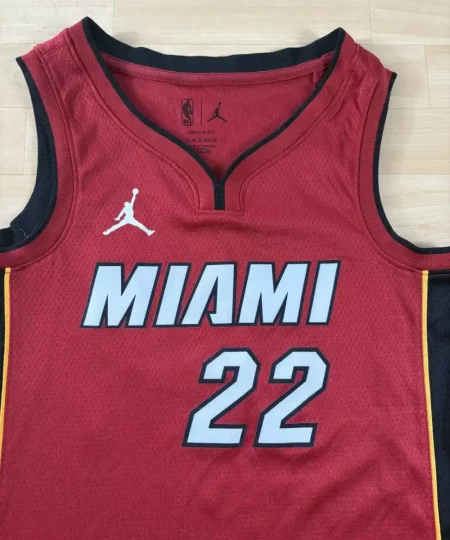Zoom avant Maillot NBA Jimmy Butler Miami Heat 2020-2024