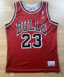 Maillot NBA Michael Jordan Chicago Bulls 1996-1998 authentique face avant
