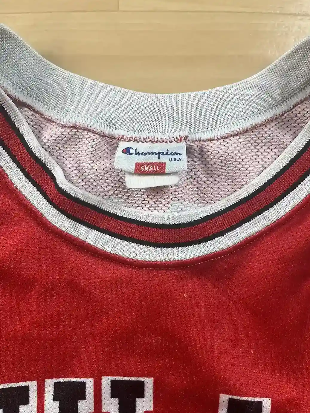 Étiquette col Maillot NBA Michael Jordan Chicago Bulls 1996-1998