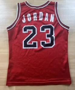 Maillot NBA Michael Jordan Chicago Bulls 1996-1998 dos nom et numéro
