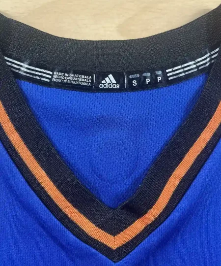 Étiquette col Maillot NBA Jeremy Lin New York Knicks 2011-2012