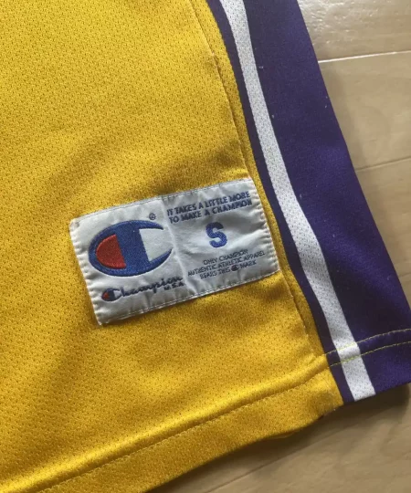 Jocktag authentique bas de Maillot NBA Shaquille O'neale Los Angeles Lakers 1999-2004