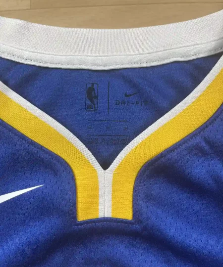 Étiquette col Maillot NBA Kevin Durant Golden State Warriors 2017-2019