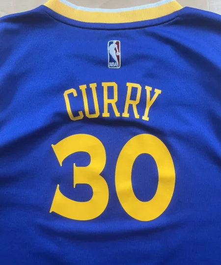 Zoom arrière Maillot NBA Stephen Curry Golden State Warriors 2010-2017