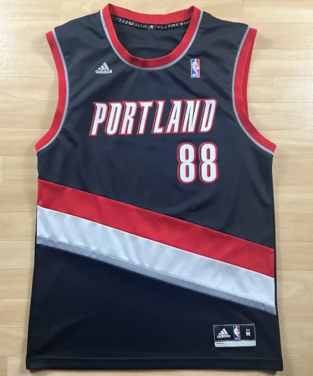 Maillot NBA Nicolas Batum Portland Trail Blazers 2010-2015 authentique face avant
