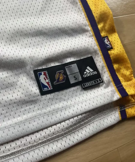 Jocktag authentique bas de Maillot NBA Kobe Bryant Los Angeles Lakers 2006-2010