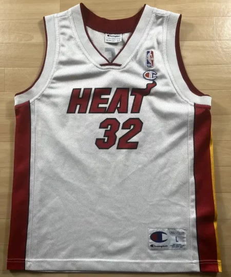Maillot NBA Shaquille O'Neale Miami Heat 2004-2008 authentique face avant