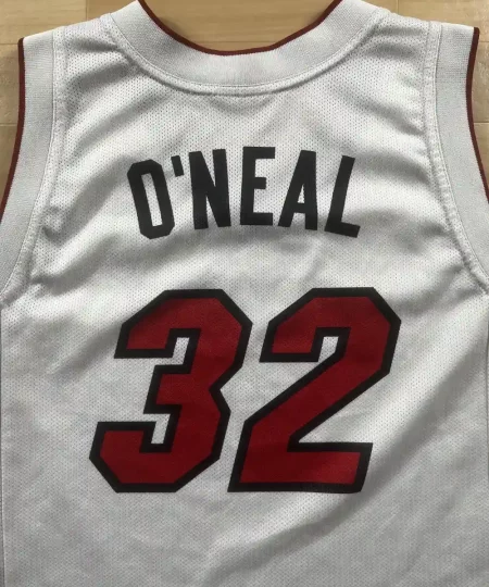 Zoom arrière Maillot NBA Shaquille O'Neale Miami Heat 2004-2008