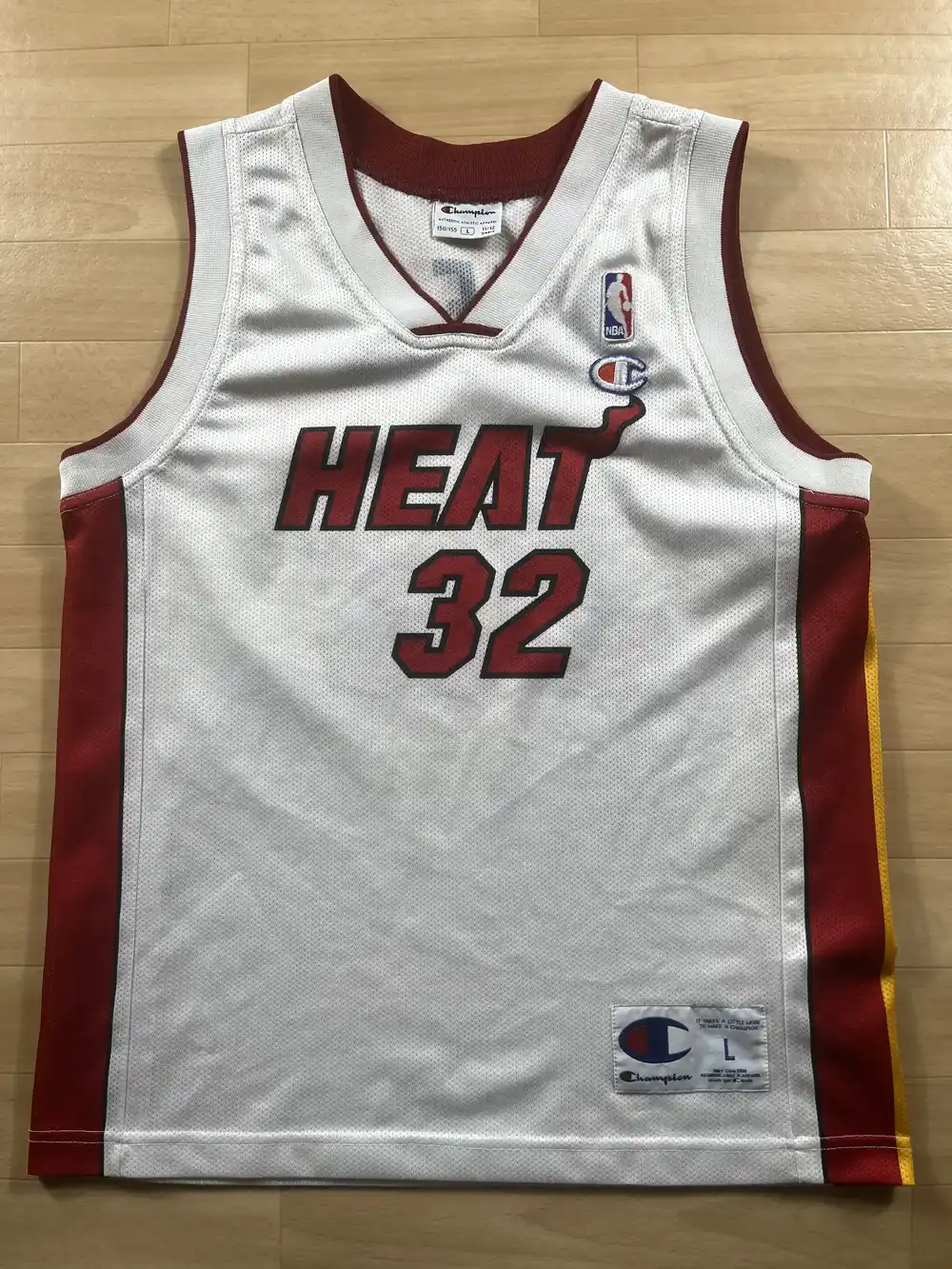 Maillot NBA Shaquille O'Neale Miami Heat 2004-2008 authentique face avant