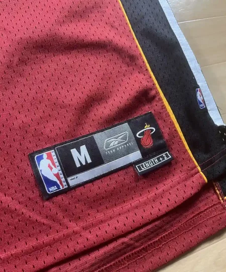 Jocktag authentique bas de Maillot NBA Shaquille O'Neale Miami Heat 2004-2006