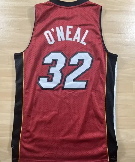 Maillot NBA Shaquille O'Neale Miami Heat 2004-2006 dos nom et numéro