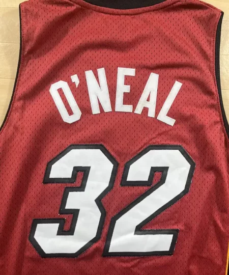 Zoom arrière Maillot NBA Shaquille O'Neale Miami Heat 2004-2006