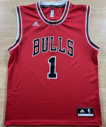 Maillot NBA Derrick Rose Chicago Bulls 2010-2016 authentique face avant