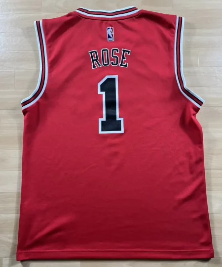 Maillot NBA Derrick Rose Chicago Bulls 2010-2016 dos nom et numéro