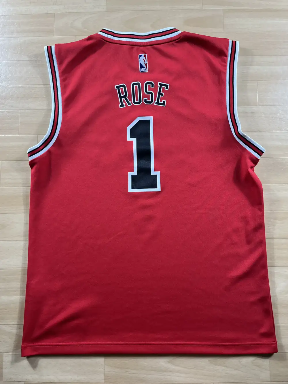 Maillot NBA Derrick Rose Chicago Bulls 2010-2016 dos nom et numéro