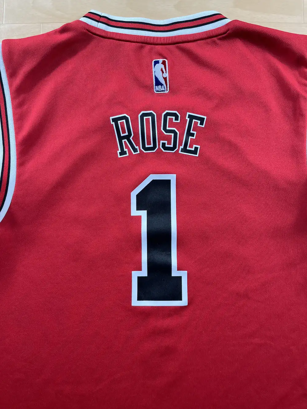 Zoom arrière Maillot NBA Derrick Rose Chicago Bulls 2010-2016
