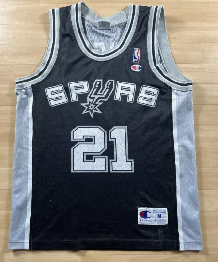 Maillot NBA Tim Duncan San Antonio Spurs 2003-2007 authentique face avant