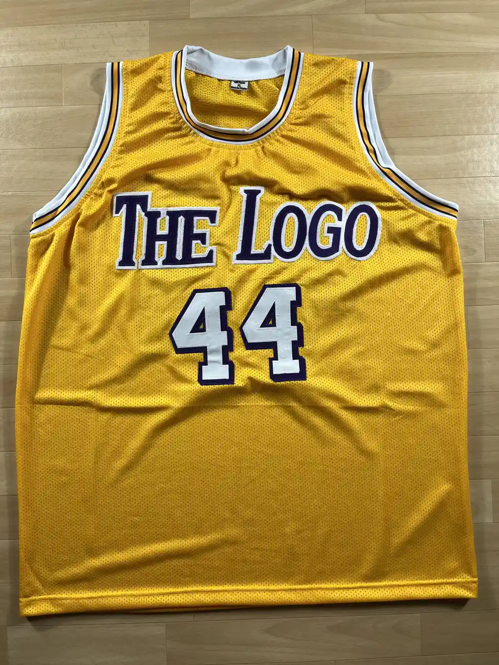 Maillot NBA Jerry West (dédicacé) Los Angeles Lakers 1960-1974 authentique face avant