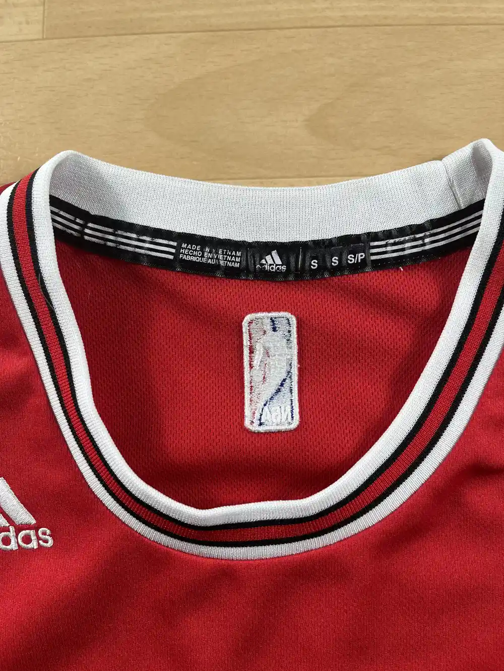 Étiquette col Maillot NBA Derrick Rose Chicago Bulls 2010-2016