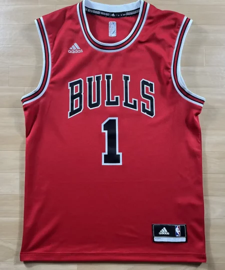Maillot NBA Derrick Rose Chicago Bulls 2010-2016 authentique face avant