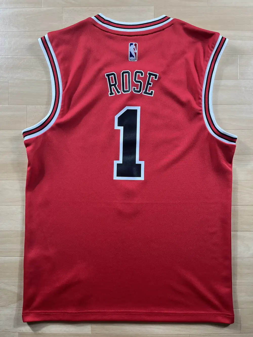 Maillot NBA Derrick Rose Chicago Bulls 2010-2016 dos nom et numéro