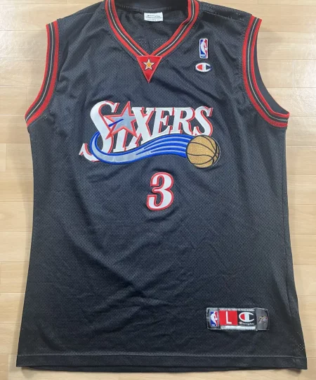 Maillot NBA Allen Iverson Philadelphie 76ers 2003-2006 authentique face avant